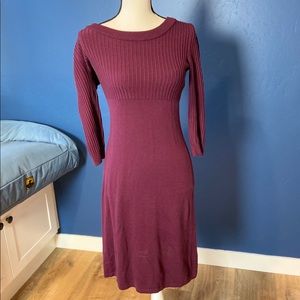 Athleta Sweater Dress Eggplant Purple Size Medium